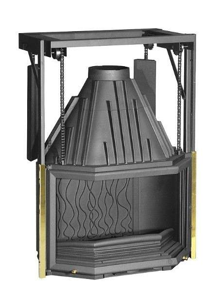 Каминная топка Invicta Prismatic 850 с подъёмом Амазонка бай фото в Гомеле