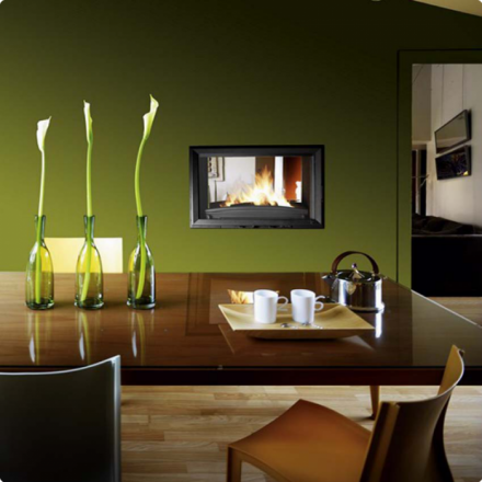 Каминная топка Invicta 800 Double Face в Гомеле