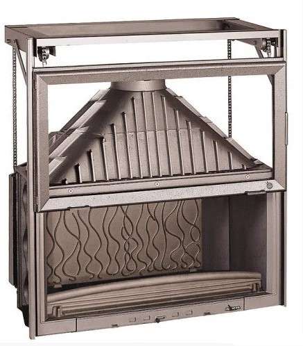 Каминная топка Invicta 1100 Grand Vision с подъёмом  Амазонка бай фото в Гомеле