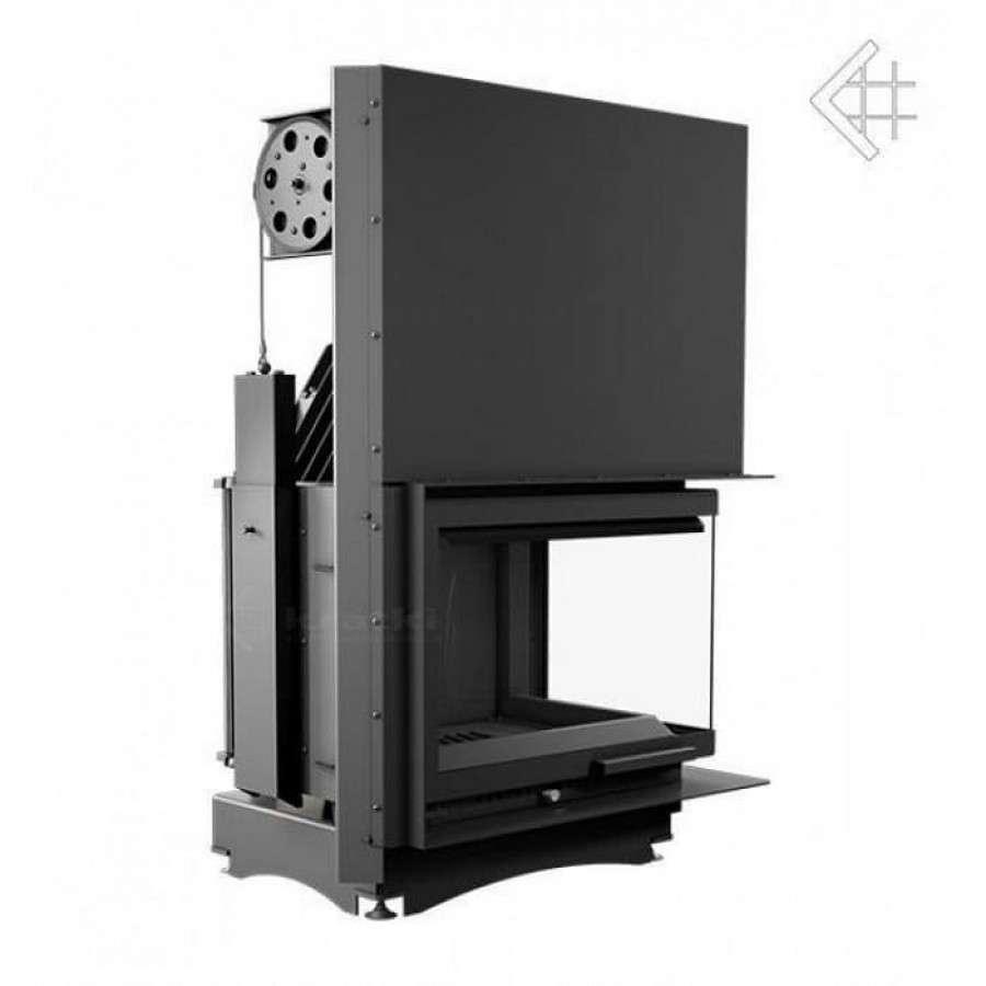 Каминная топка Kratki Zuzia/P/BS/G (угловое стекло справа,гильотина) Амазонка бай фото в Гомеле