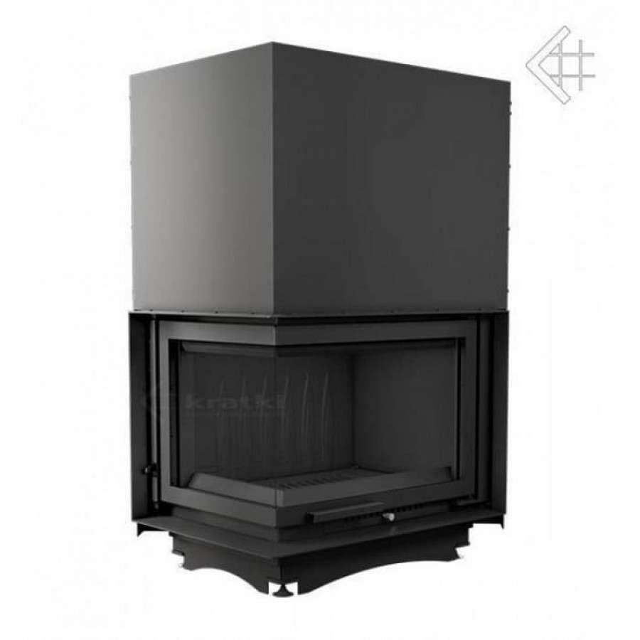 Каминная топка Kratki Zuzia/L/BS/G (угловое стекло слева, гильотина) Амазонка бай фото в Гомеле
