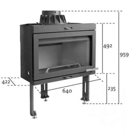 Каминная топка Jotul I 400 Panorama в Гомеле