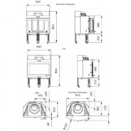 Каминная топка Jotul I 400 Flat BP в Гомеле