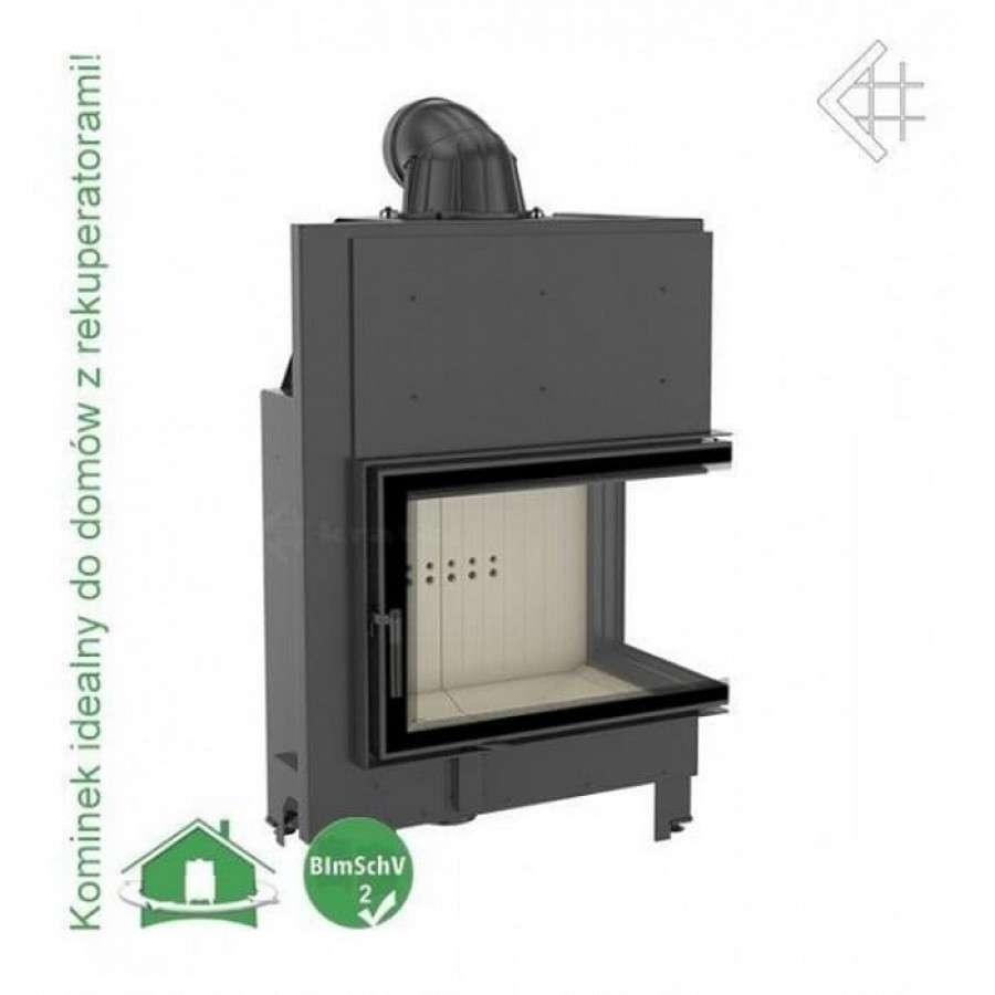 Каминная топка Kratki MBA/P/BS (угловое стекло справа) Амазонка бай фото в Гомеле