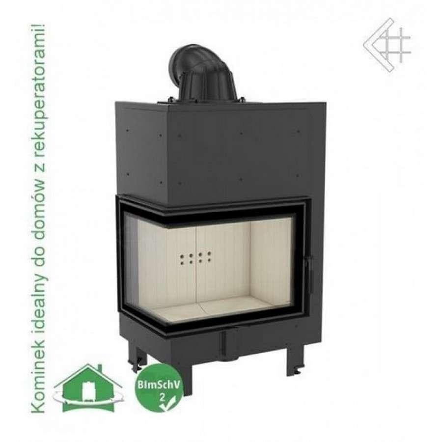 Каминная топка Kratki MBZ/P/BS (угловое стекло справа) Амазонка бай фото в Гомеле