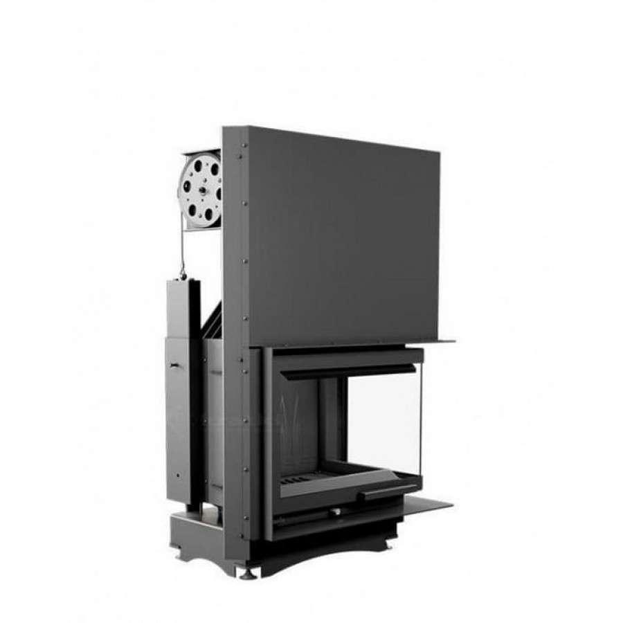 Каминная топка Kratki Maja/P/BS/G (угловое стекло справа,гильотина) Амазонка бай фото в Гомеле