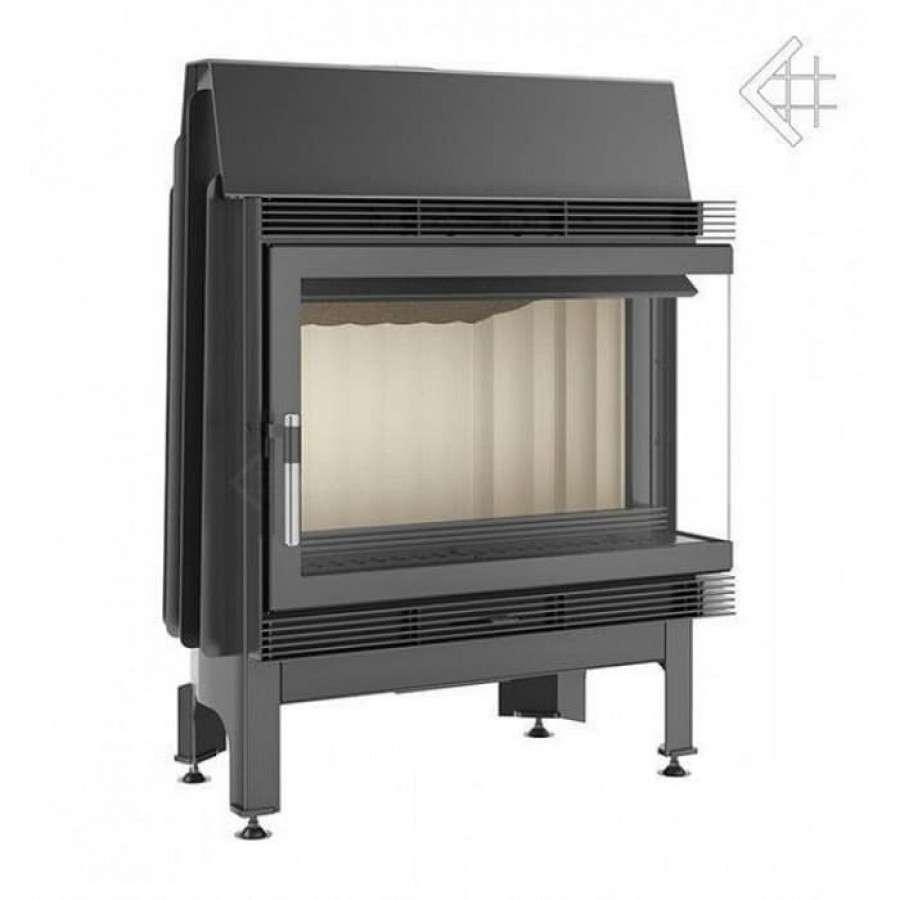 Каминная топка Kratki Blanka/670/570/P/BS (угловое стекло справа) Амазонка бай фото в Гомеле