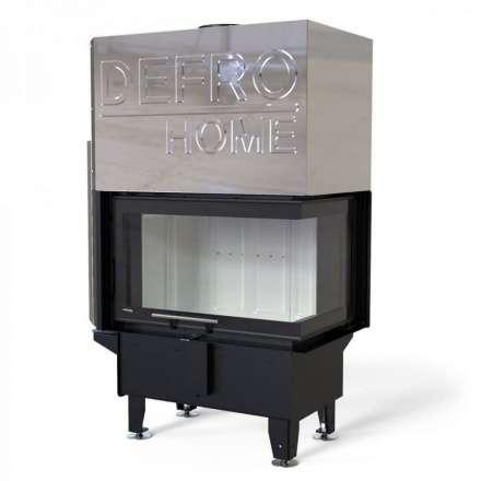 Каминная топка DEFRO HOME RIVA SM BL G SHORT угловая с водяным контуром и подъемом стекла вверх в Гомеле
