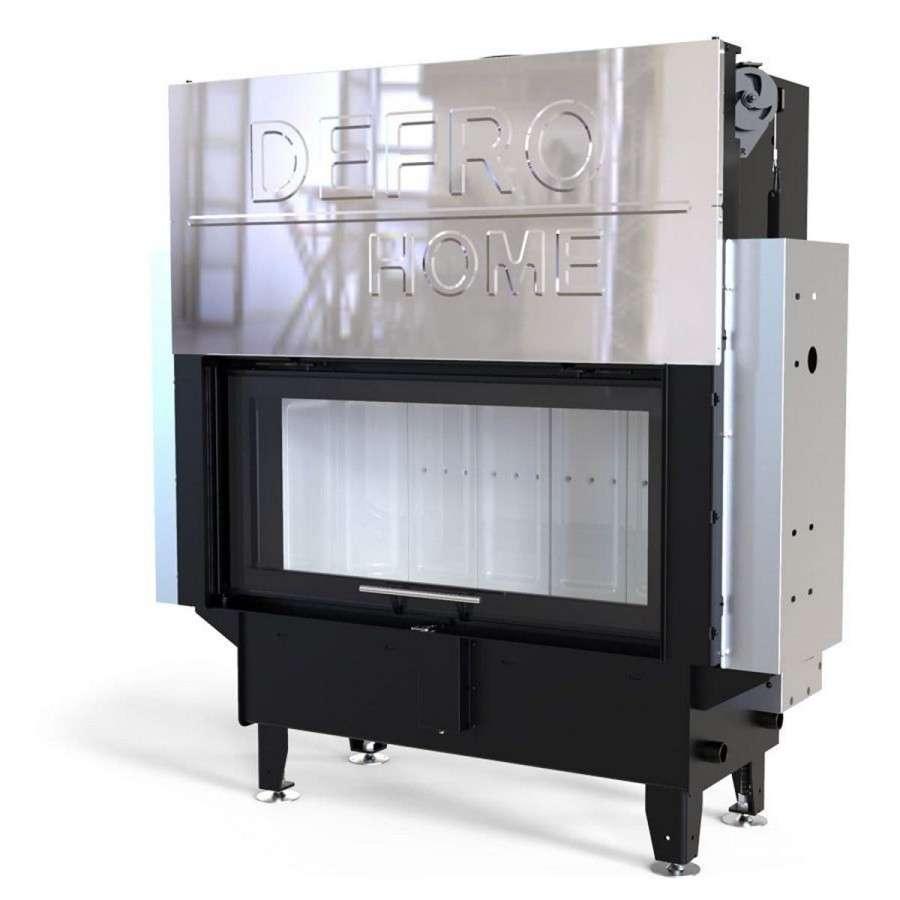 Каминная топка Defro Home RIVA LA G SHORT с водяным контуром и подъемом стекла вверх Амазонка бай фото в Гомеле