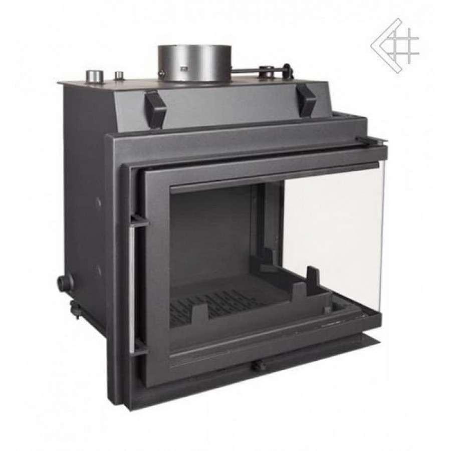 Каминная топка Kratki Maja/PW/BP/12/BS/W (угловое стекло справа, змеевик) Амазонка бай фото в Гомеле