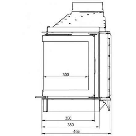 Каминная топка KFD ECO iMAX 7 3F standard в Гомеле