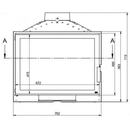 Каминная топка KFD ECO iMAX 14 в Гомеле