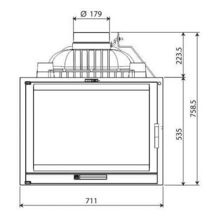Каминная топка NORDflam LB CDP в Гомеле