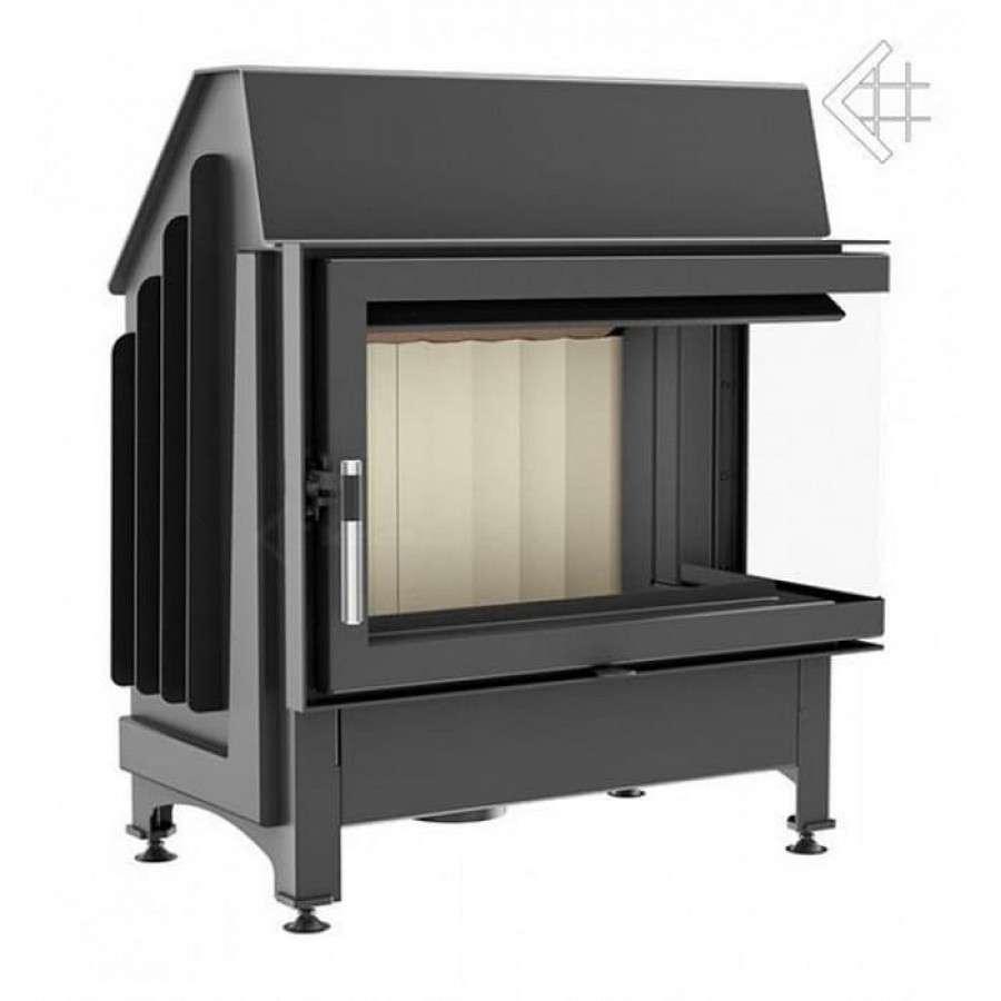 Каминная топка Kratki Zibi/P/BS (угловое стекло справа) Амазонка бай фото в Гомеле