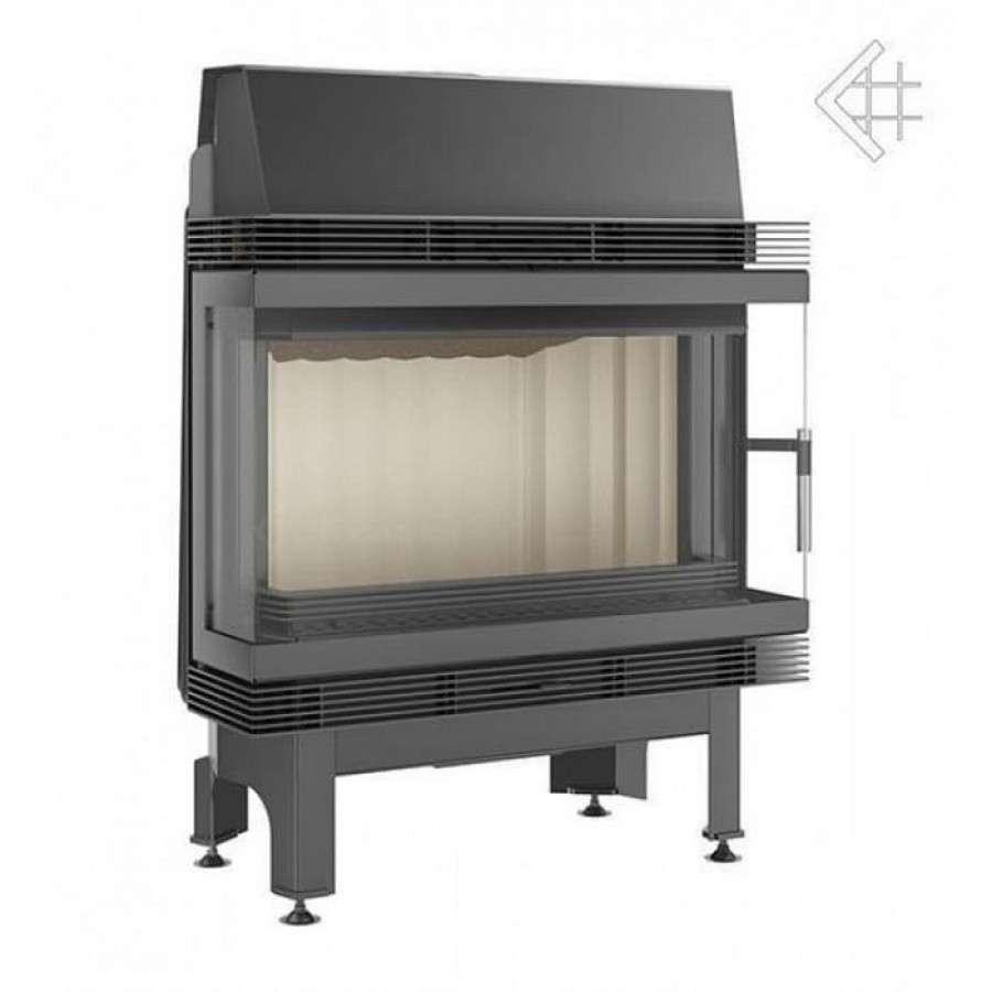 Каминная топка Kratki Blanka 670/570/LP/BS (угловое стекло слева-справа) Амазонка бай фото в Гомеле