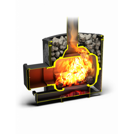 Печь для бани Теплодар Былина-18Ч (1.1) в Гомеле