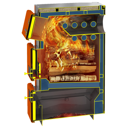 Твердотопливный котел Теплодар Куппер ПРО-22 (2.0) Амазонка бай фото в Гомеле