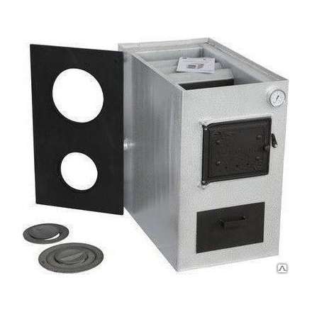 Котел твердотопливный стальной Сибирь КВО 12 Амазонка бай фото в Гомеле