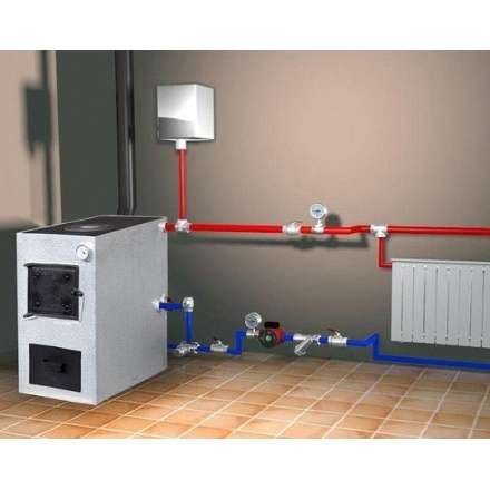 Котел твердотопливный стальной Сибирь КВО 12 Амазонка бай фото в Гомеле