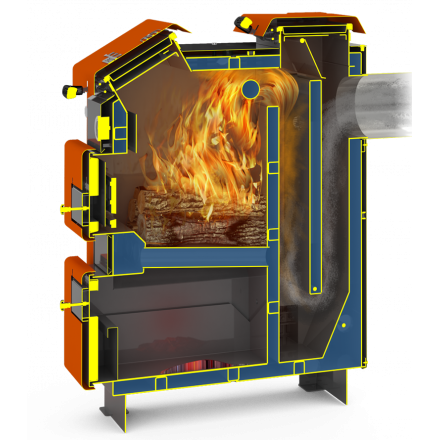 Твердотопливный котел Теплодар Куппер Эксперт 22 (2.0) Амазонка бай фото в Гомеле