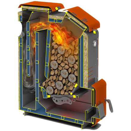 Твердотопливный котел Теплодар Куппер Мега 20 Амазонка бай фото в Гомеле