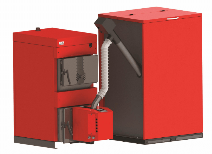 Твердотопливный котел BURNiT WBS-N 25 с пеллетной горелкой купить в Гомеле