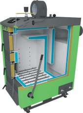 Твердотопливный котел SAS MI 42 в Гомеле