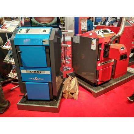 Твердотопливный котёл Atmos DC 50 S с пеллетной горелкой Амазонка бай фото в Гомеле