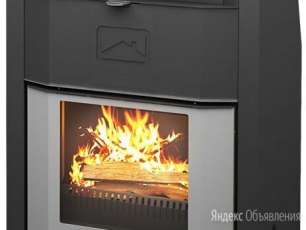 Стальная печь-камин со стеклом Теплодар Сиеста 30 фото в Гомеле