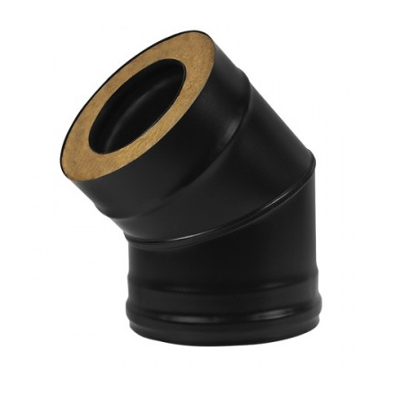 Сэндвич-отвод 45° Black Везувий купить в Гомеле