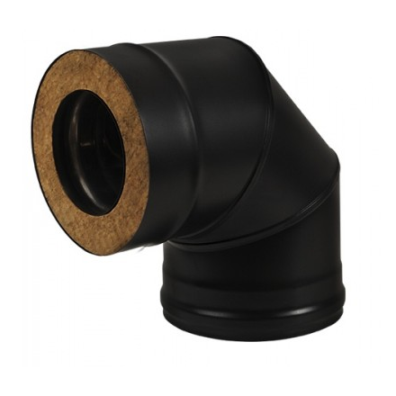 Сэндвич-отвод 90° Black Везувий купить в Гомеле