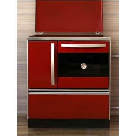 Плита на дровах MBS Royal 720 Plus P (с крышкой) красная в Гомеле