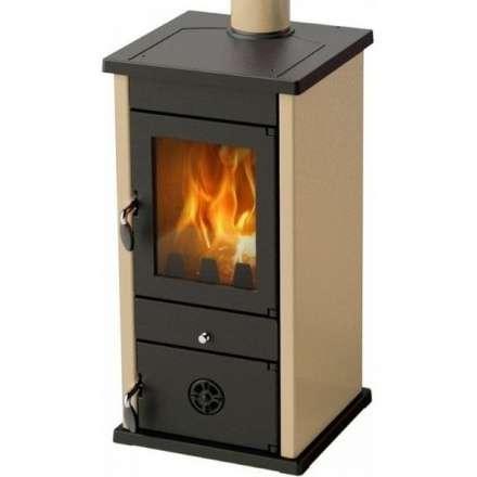 Печь-камин MBS Vesta Eco кремовая фото в Гомеле