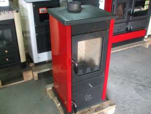 Купить Печь-камин MBS Vesta Eco бордовая в Гомеле в Гомеле