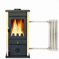 Купить Печь-камин MBS Thermo Vesta Plus кремовая (с водяным контуром) в Гомеле в Гомеле