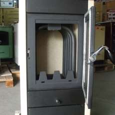 Купить Печь-камин MBS Thermo Vesta Plus кремовая (с водяным контуром) в Гомеле в Гомеле