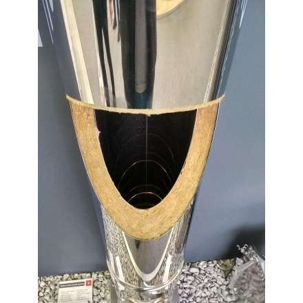 Сэндвич-труба 1 м Везувий 0,8 мм в Гомеле