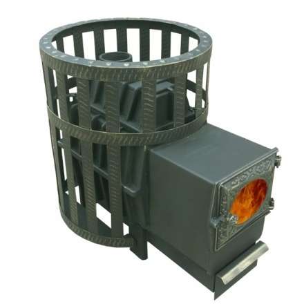 Печь Воевода 20 ДТ3-стекло сетчатый кожух купить в Гомеле