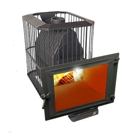 Печь Пегас 16 NEXT панорама сетка фото в Гомеле