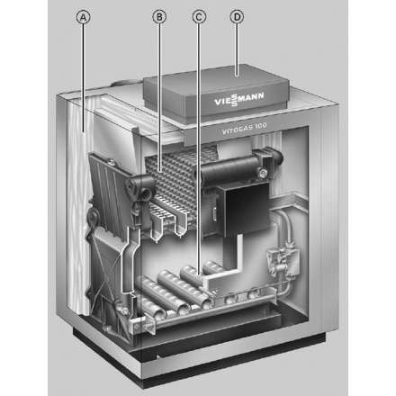 Газовый котел Viessmann Vitogas 100-F 48 в Гомеле