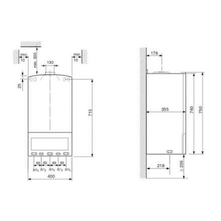 Газовый котел Bosch GAZ 4000 ZWA 24-2 K в Гомеле