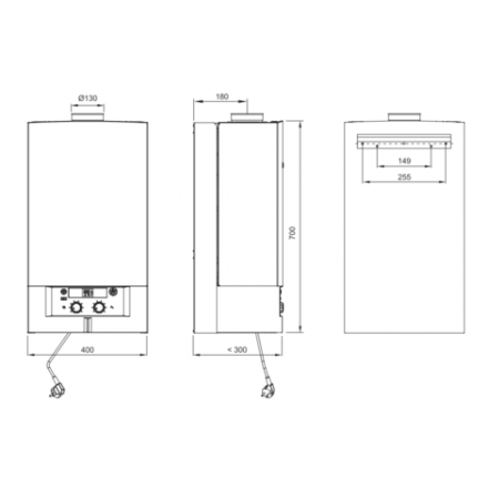 Газовый котел Bosch GAZ 3000 W ZW 14-2 DHAE в Гомеле