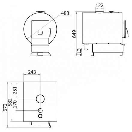 Твердотопливный котел Теплодар Куппер Уют-10 в Гомеле